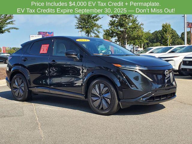 used 2023 Nissan ARIYA car, priced at $23,489
