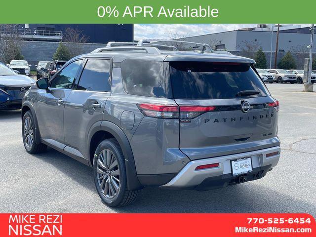 new 2025 Nissan Pathfinder car, priced at $44,442