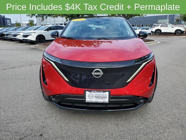 used 2023 Nissan ARIYA car, priced at $23,489