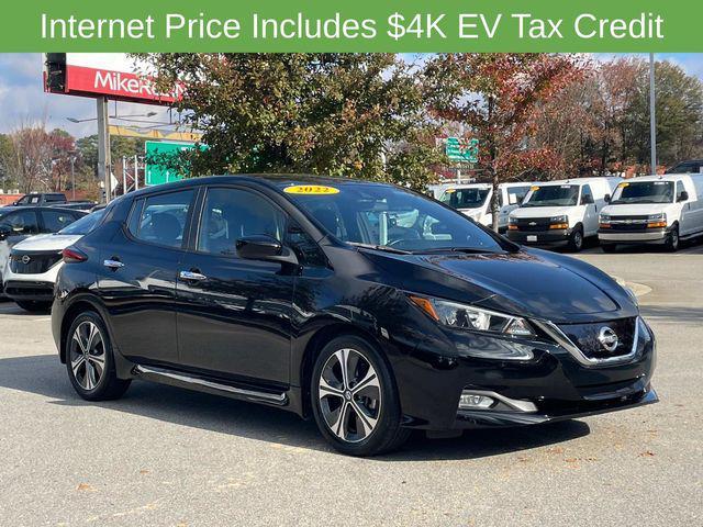 used 2022 Nissan Leaf car, priced at $14,811