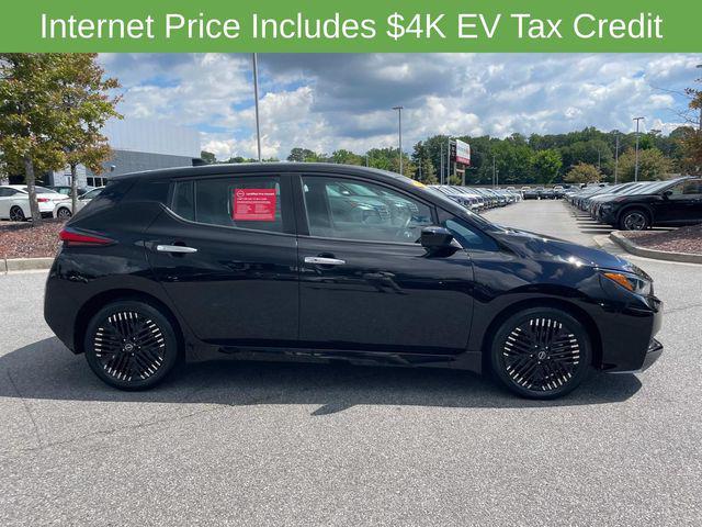 used 2023 Nissan Leaf car, priced at $19,489