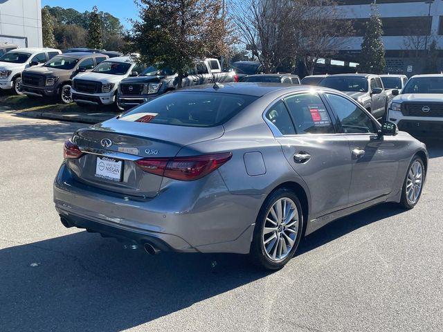 used 2022 INFINITI Q50 car, priced at $26,334