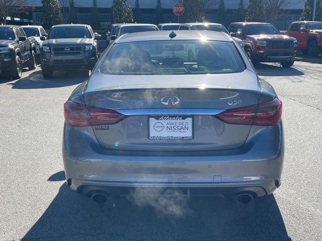 used 2022 INFINITI Q50 car, priced at $26,334