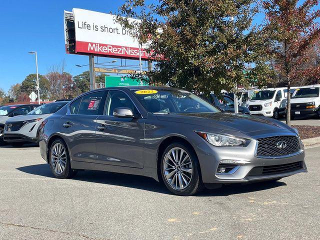 used 2022 INFINITI Q50 car, priced at $26,334