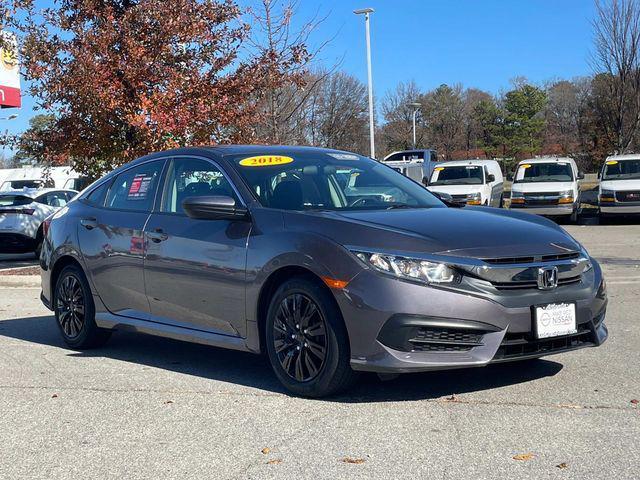 used 2018 Honda Civic car, priced at $17,494