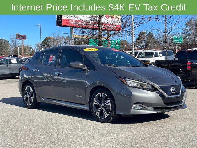 used 2018 Nissan Leaf car, priced at $9,334