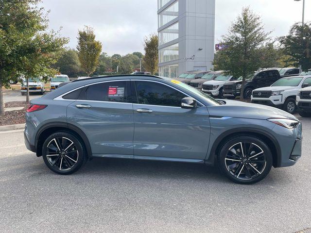 used 2022 INFINITI QX55 car, priced at $32,329