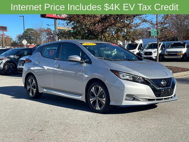 used 2022 Nissan Leaf car, priced at $19,859