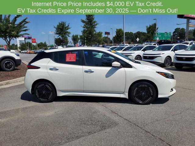 used 2023 Nissan Leaf car, priced at $18,988