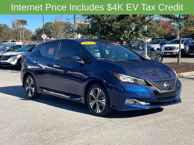 used 2022 Nissan Leaf car, priced at $18,280