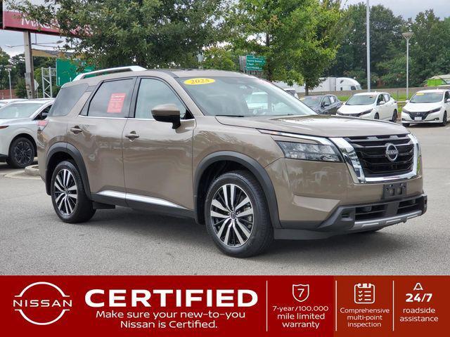 used 2025 Nissan Pathfinder car, priced at $43,989