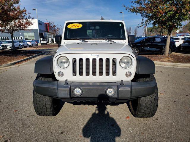 used 2014 Jeep Wrangler Unlimited car, priced at $16,888
