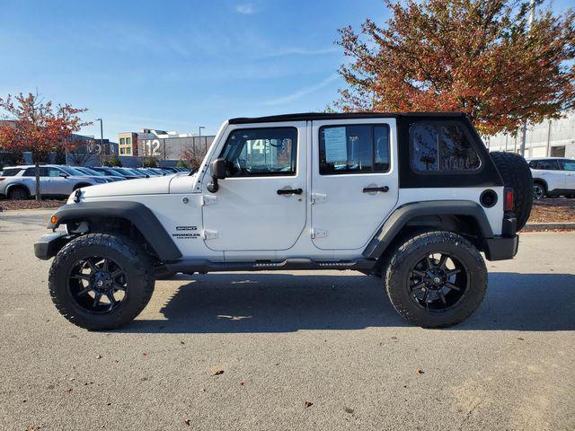 used 2014 Jeep Wrangler Unlimited car, priced at $16,888