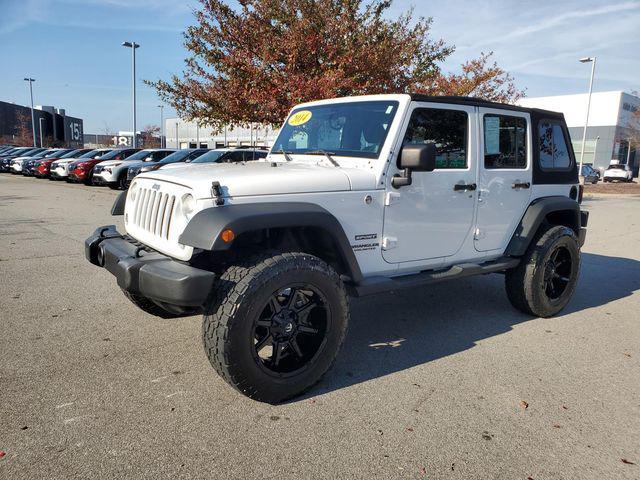 used 2014 Jeep Wrangler Unlimited car, priced at $16,888