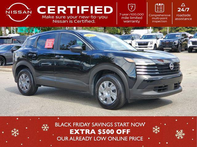 used 2025 Nissan Kicks car, priced at $17,888