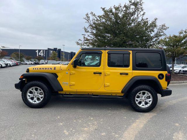 used 2021 Jeep Wrangler Unlimited car, priced at $32,403