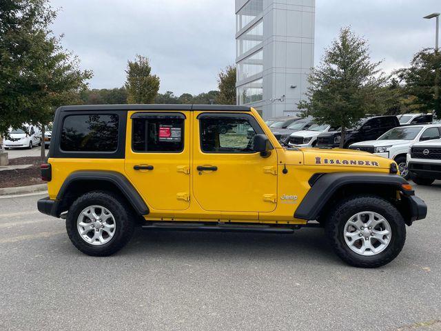 used 2021 Jeep Wrangler Unlimited car, priced at $32,403