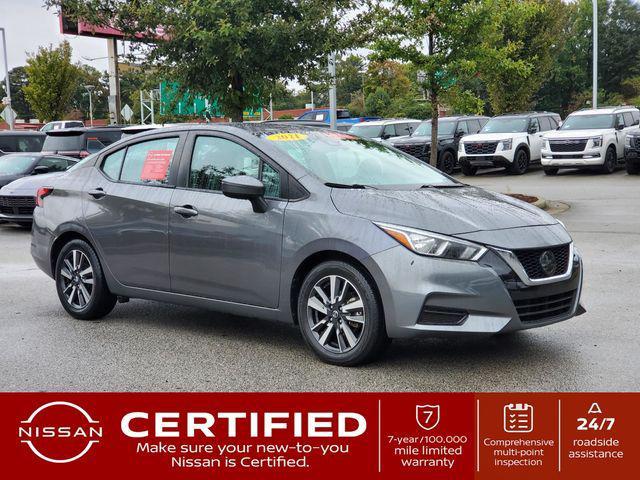used 2021 Nissan Versa car, priced at $12,488