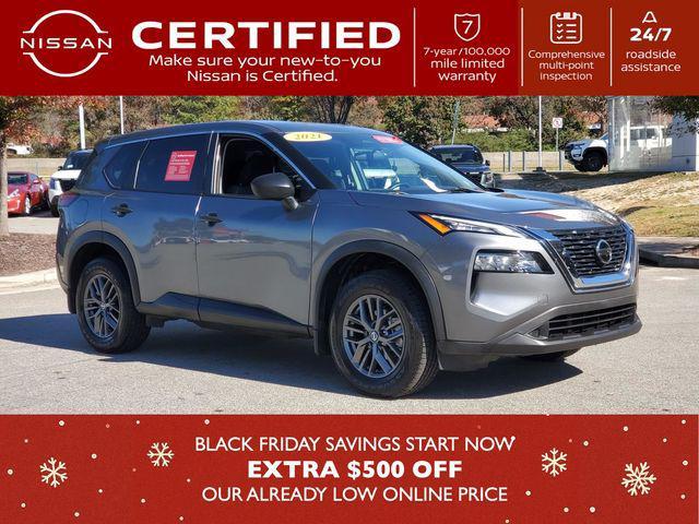 used 2021 Nissan Rogue car, priced at $17,887