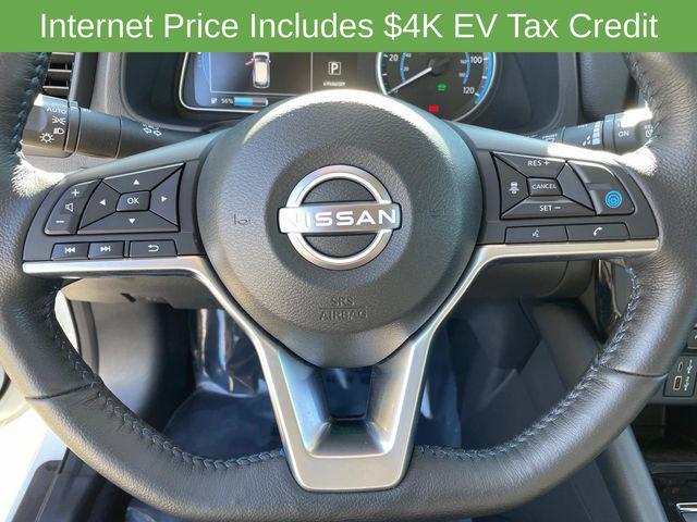 used 2023 Nissan Leaf car, priced at $18,350