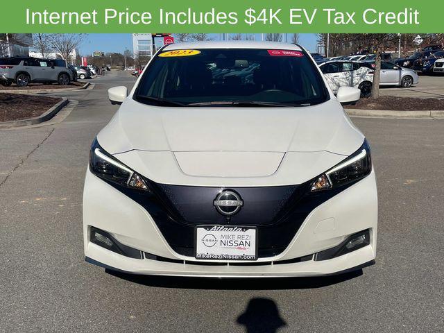 used 2023 Nissan Leaf car, priced at $18,350