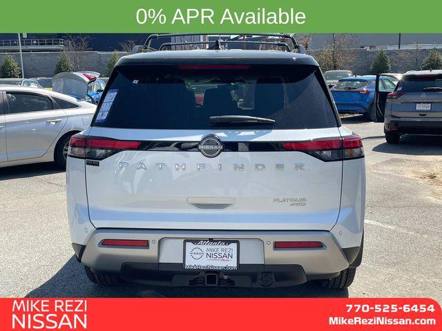 new 2025 Nissan Pathfinder car, priced at $50,554