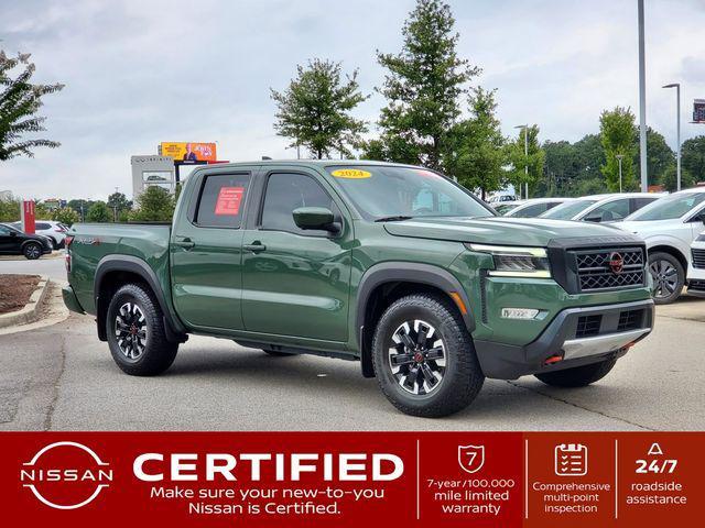 used 2024 Nissan Frontier car, priced at $32,988