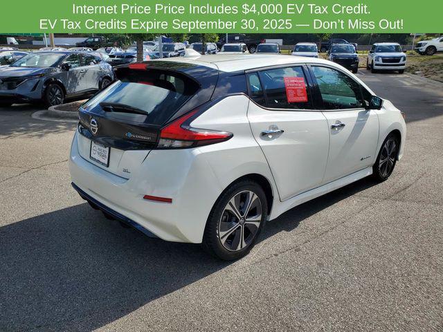 used 2019 Nissan Leaf car, priced at $12,989