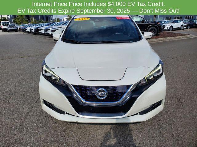 used 2019 Nissan Leaf car, priced at $12,989