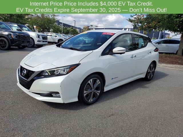 used 2019 Nissan Leaf car, priced at $12,989