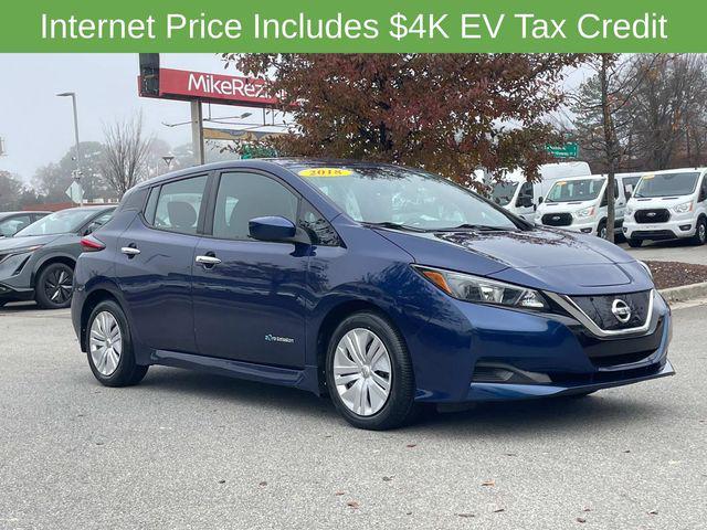 used 2018 Nissan Leaf car, priced at $8,895