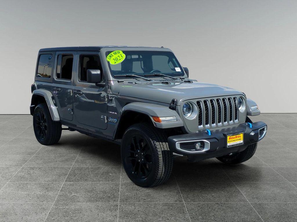 used 2023 Jeep Wrangler 4xe car, priced at $34,600