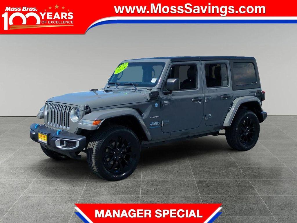 used 2023 Jeep Wrangler 4xe car, priced at $34,600