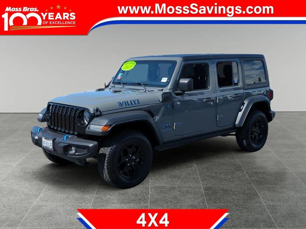 used 2023 Jeep Wrangler 4xe car