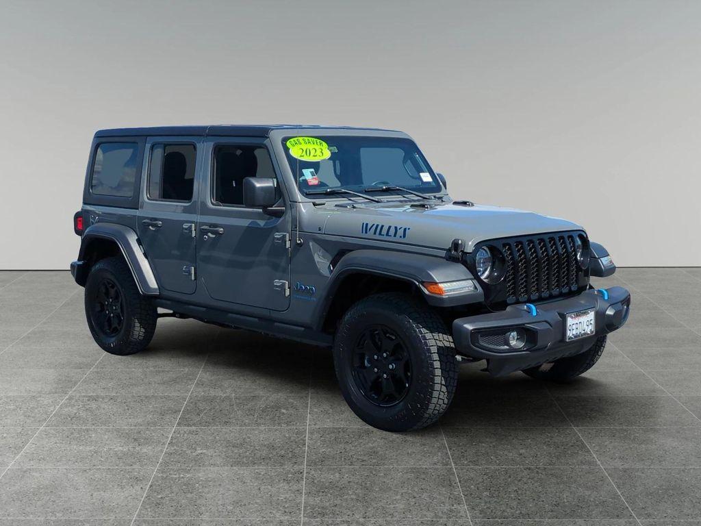 used 2023 Jeep Wrangler 4xe car