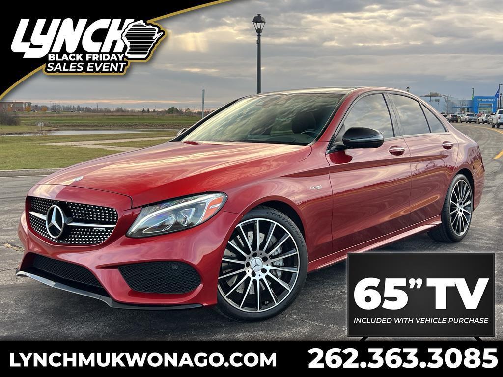 used 2017 Mercedes-Benz AMG C 43 car, priced at $22,490
