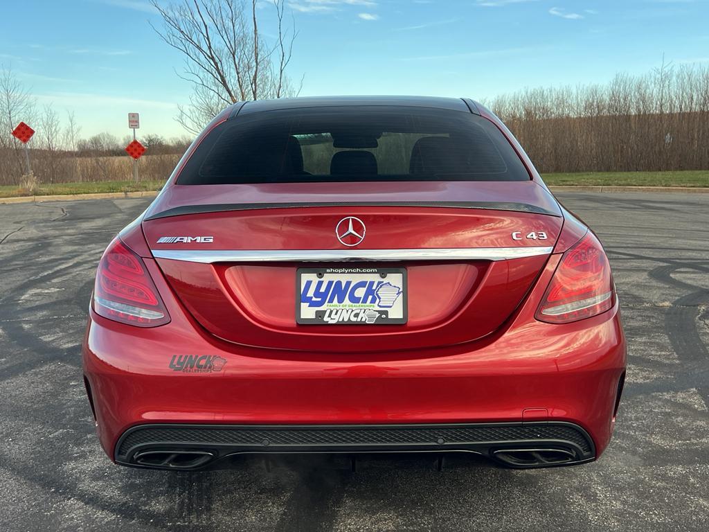 used 2017 Mercedes-Benz AMG C 43 car, priced at $22,490