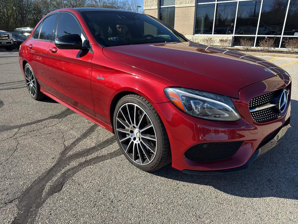 used 2017 Mercedes-Benz AMG C 43 car, priced at $22,990