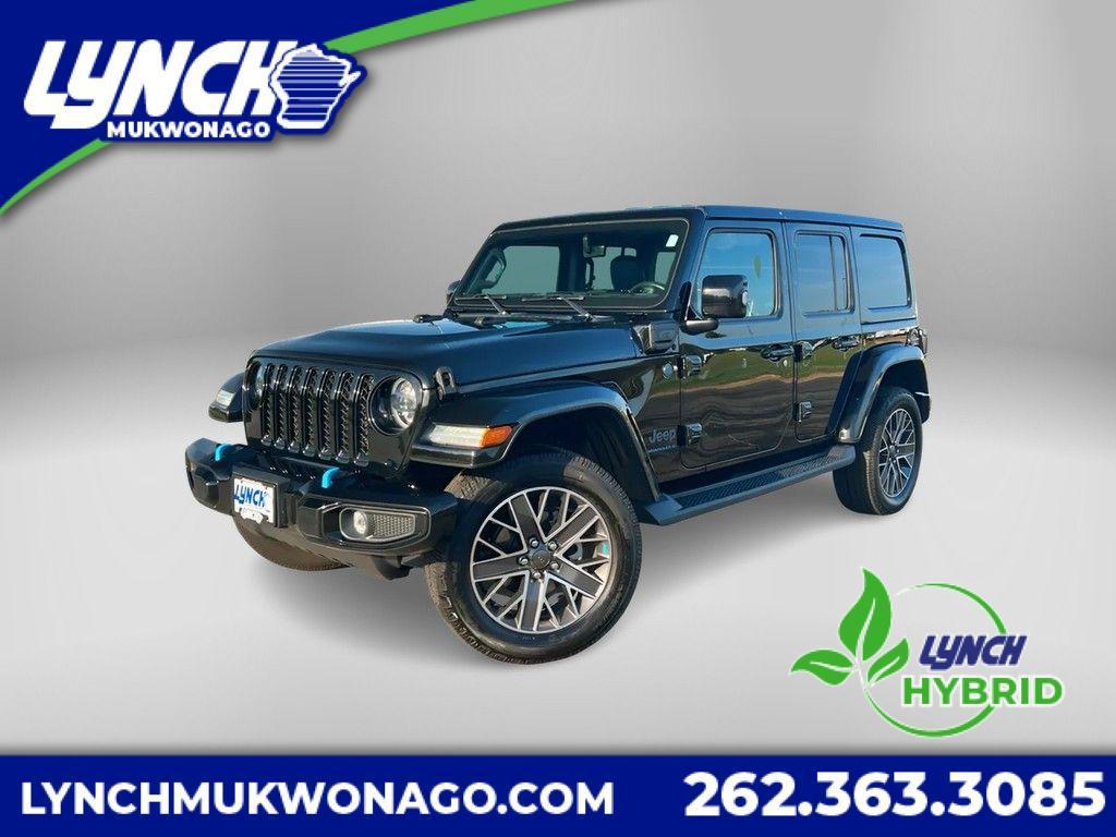 used 2023 Jeep Wrangler 4xe car, priced at $32,490