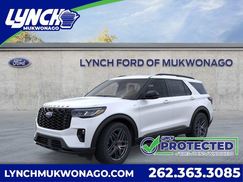 new 2025 Ford Explorer car, priced at $51,377