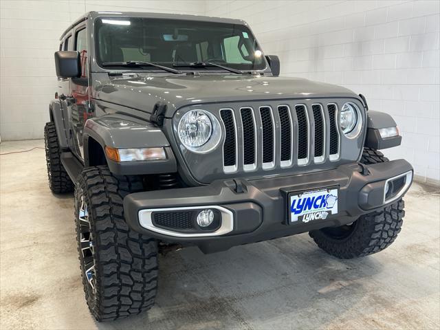 used 2021 Jeep Wrangler Unlimited car, priced at $31,490