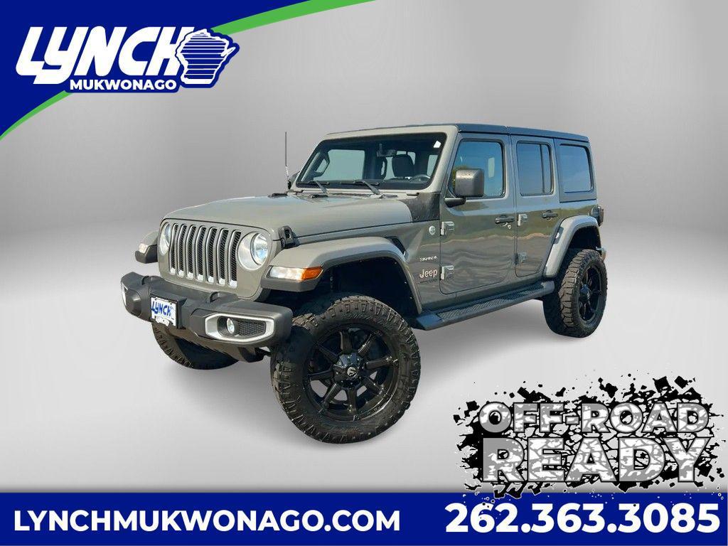 used 2021 Jeep Wrangler Unlimited car, priced at $33,990