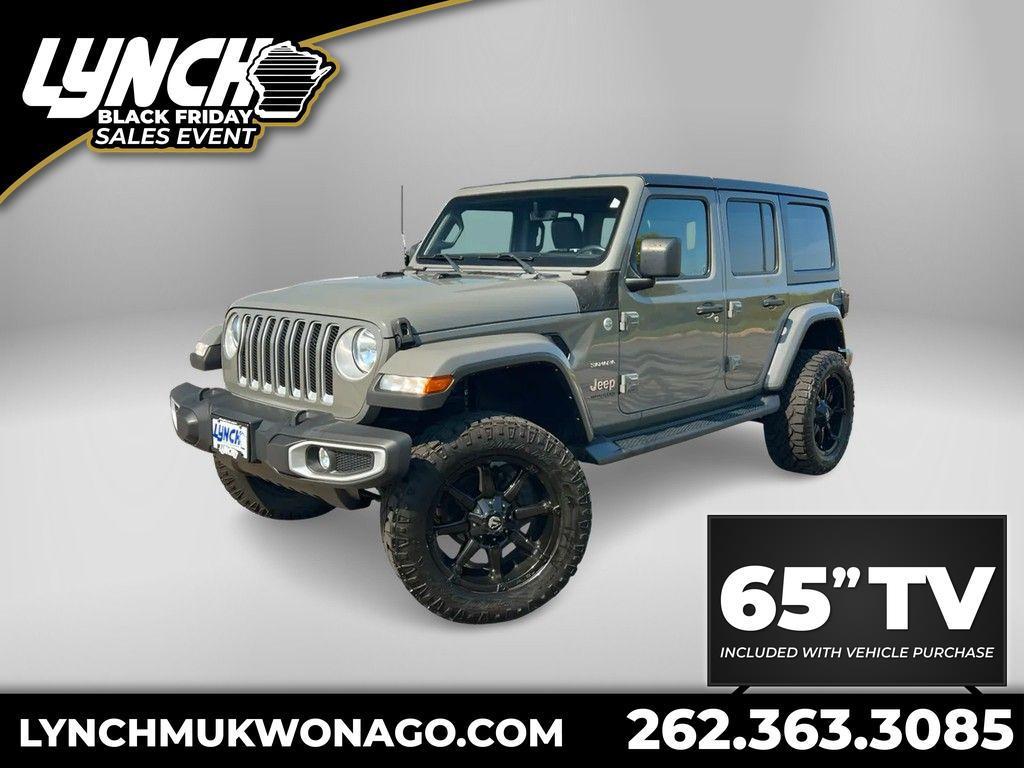 used 2021 Jeep Wrangler Unlimited car, priced at $32,790