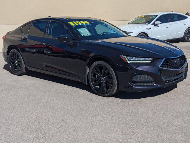 used 2021 Acura TLX car, priced at $31,999