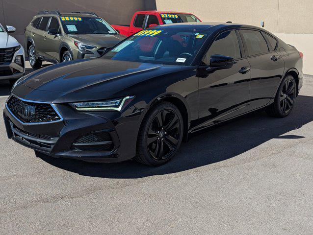 used 2021 Acura TLX car, priced at $31,999