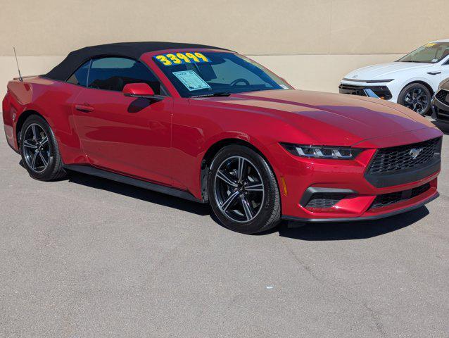 used 2024 Ford Mustang car, priced at $33,999