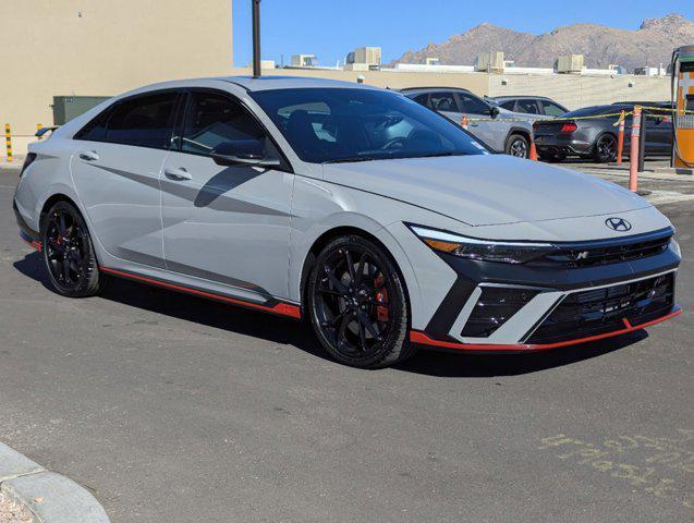 new 2025 Hyundai Elantra N car, priced at $37,245