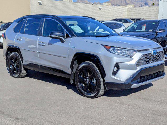 used 2020 Toyota RAV4 Hybrid car, priced at $34,999