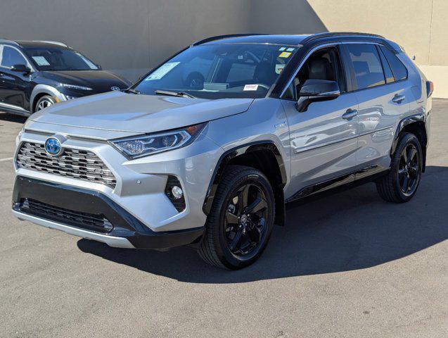 used 2020 Toyota RAV4 Hybrid car, priced at $34,999