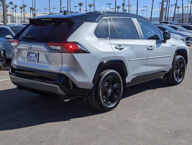 used 2020 Toyota RAV4 Hybrid car, priced at $34,999